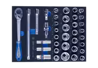 9-4537MRV فوم داخل جعبه ابزار ست بکس King Tony