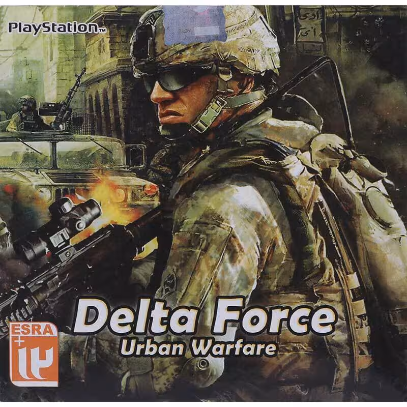 بازی Delta Force Urban Warfare لوح زرین مناسب برای PS1