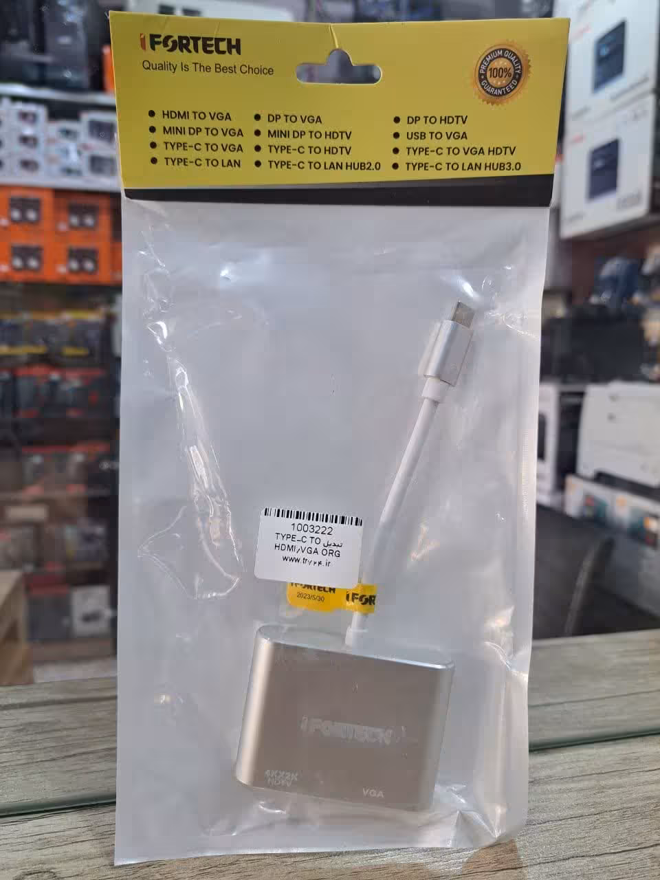 تبدیل TYPE-C TO VGA&HDMI