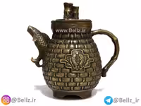 قوری برنزی طرح ماهی