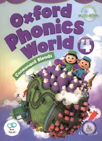 کتاب انگلیسی آکسفورد فونیکس ورد Oxford Phonics World 4 Consonant Blends