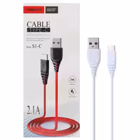 کابل USB به Type-C ترانیو مدل S1 طول 1 متر 2.1 آمپر