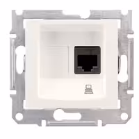 پریز شبکه اشنایدر مدل  تک سوکت سدنا SDN4701123