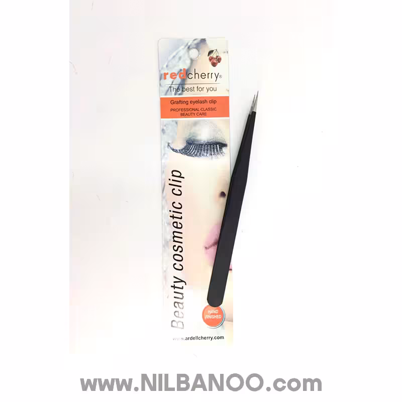 پنس سر صاف کاشت مژه مشکی ردچری