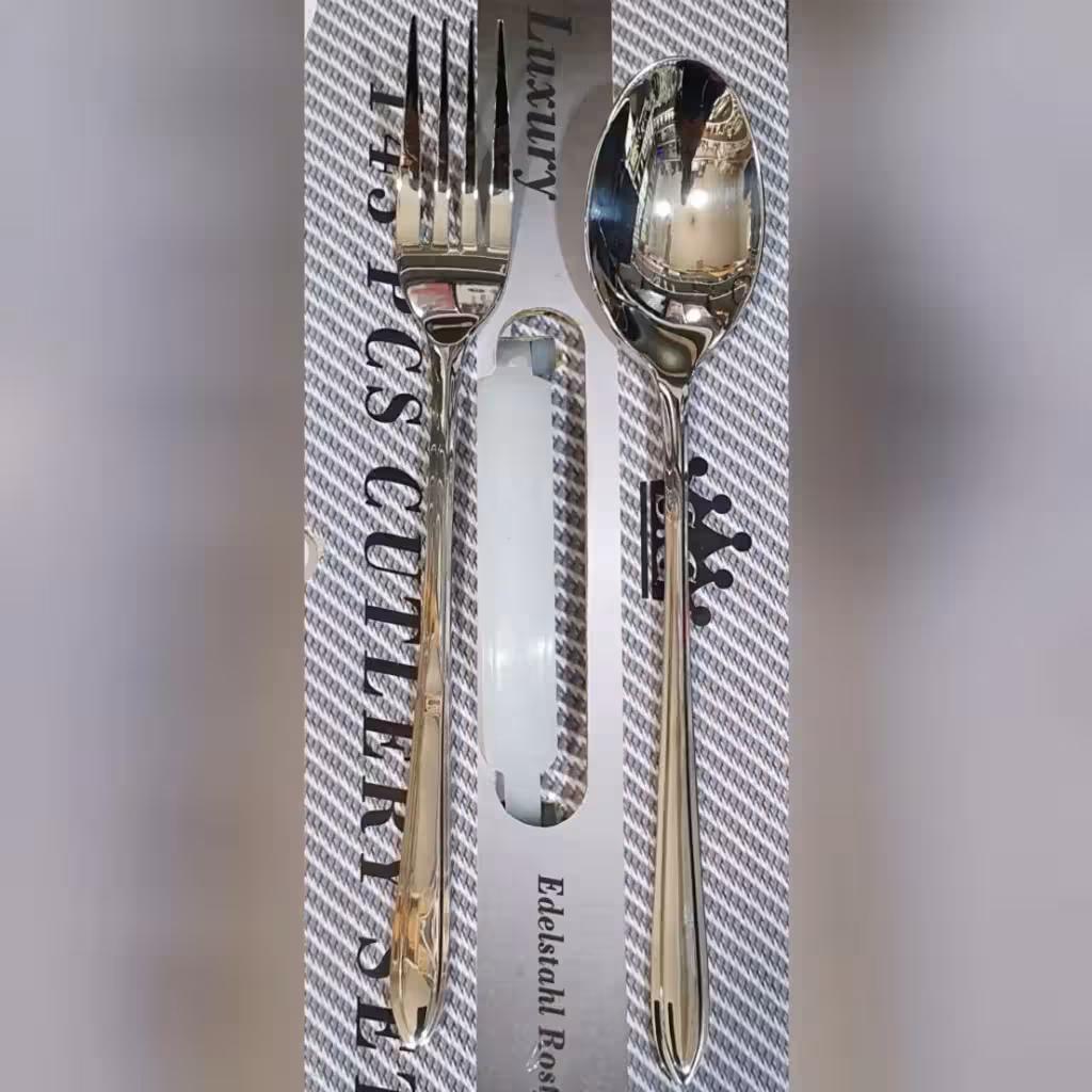 سرویس قاشق چنگال 30 نفره اس جی مدل 305m