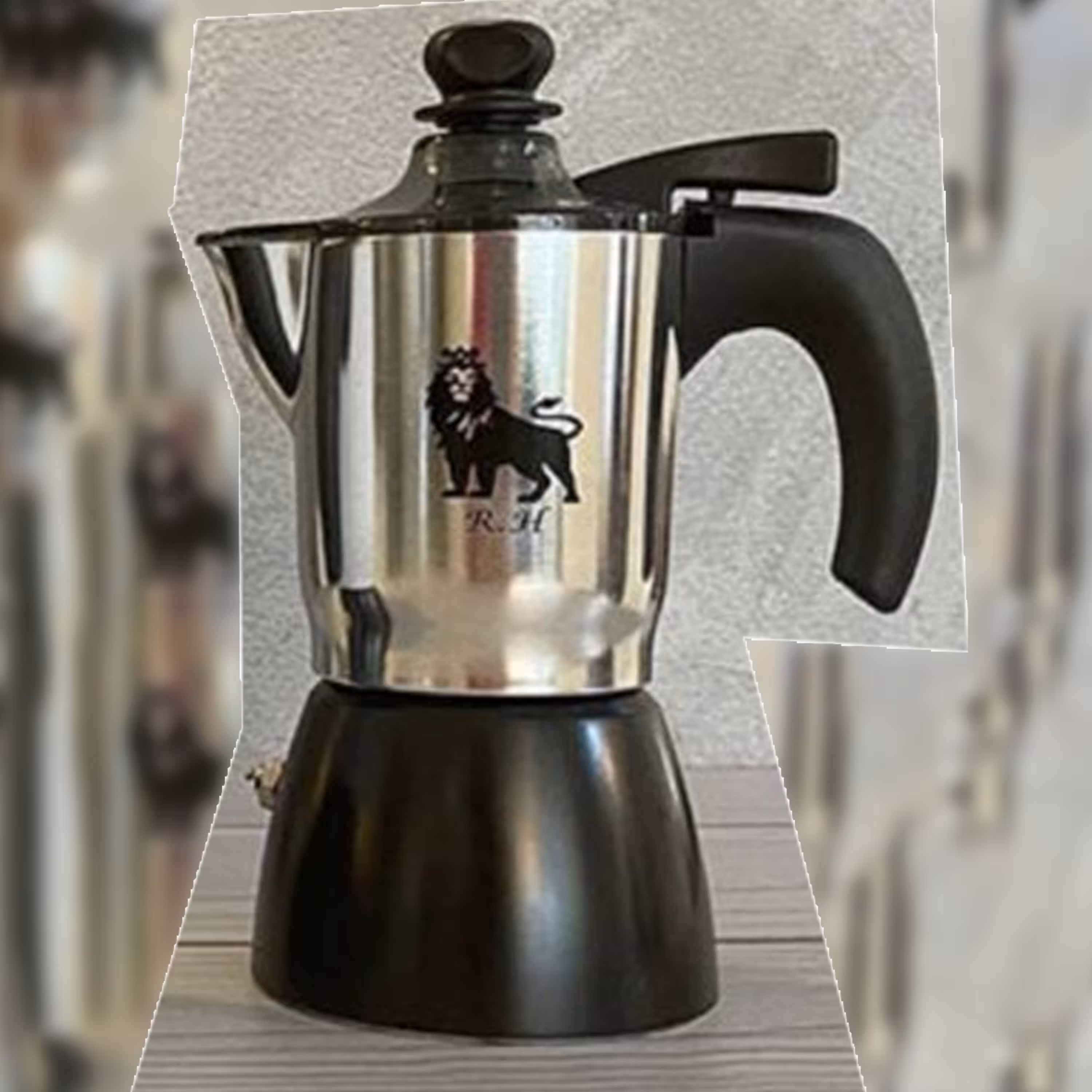 موکاکرم Moka crem R.H (قهوه ساز و فوم گیر) رنگ استیل