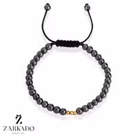 دستبند مرواریدی طلا و گوی البرنادو پیوسته