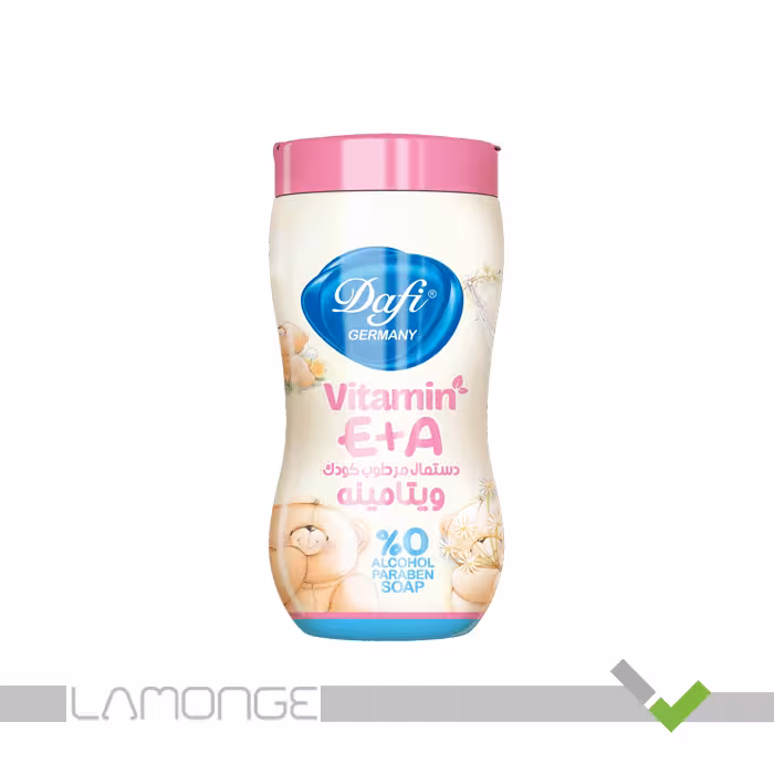 دستمال مرطوب کننده ویتامینه کمر باریک دافی