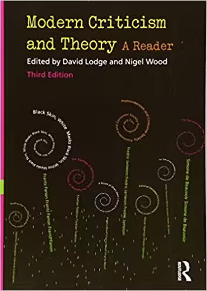 Modern Criticism and Theory