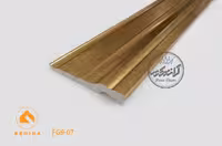 قرنیز 14 سانت بهینا کد FG9-07 | مدرن | طلایی گلد | شاخه ی 3 متری
