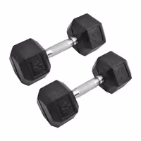 دمبل رکورد مدل 1400 وزن 10 کیلوگرم بسته 2 عددی