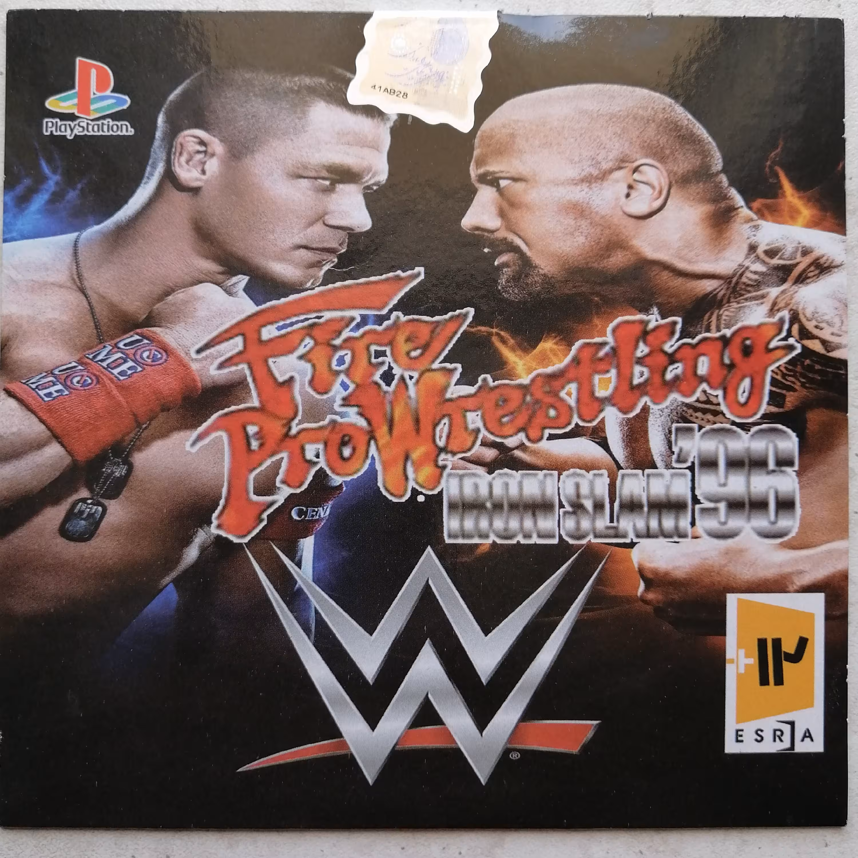 لوح زرین کشتی کج fire prowrestling پلی استیشن1 playstation1