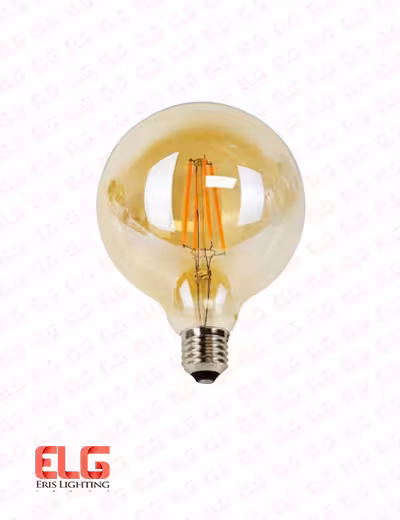 لامپ فیلامنتی 6 وات G125 پایه E27
