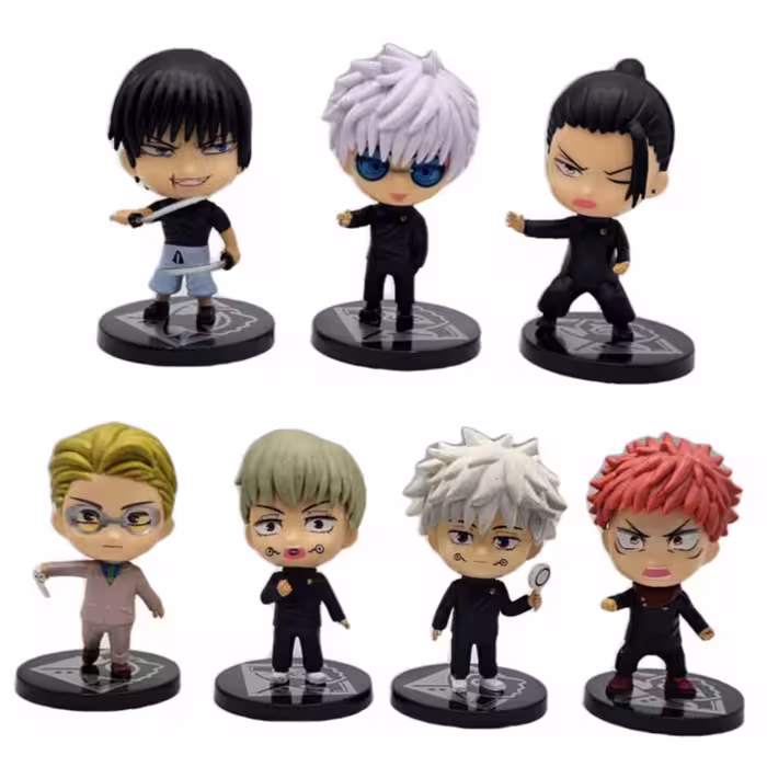 فیگور جوجوتسو کایسن Jujutsu Kaisen مجموعه 7 عددی