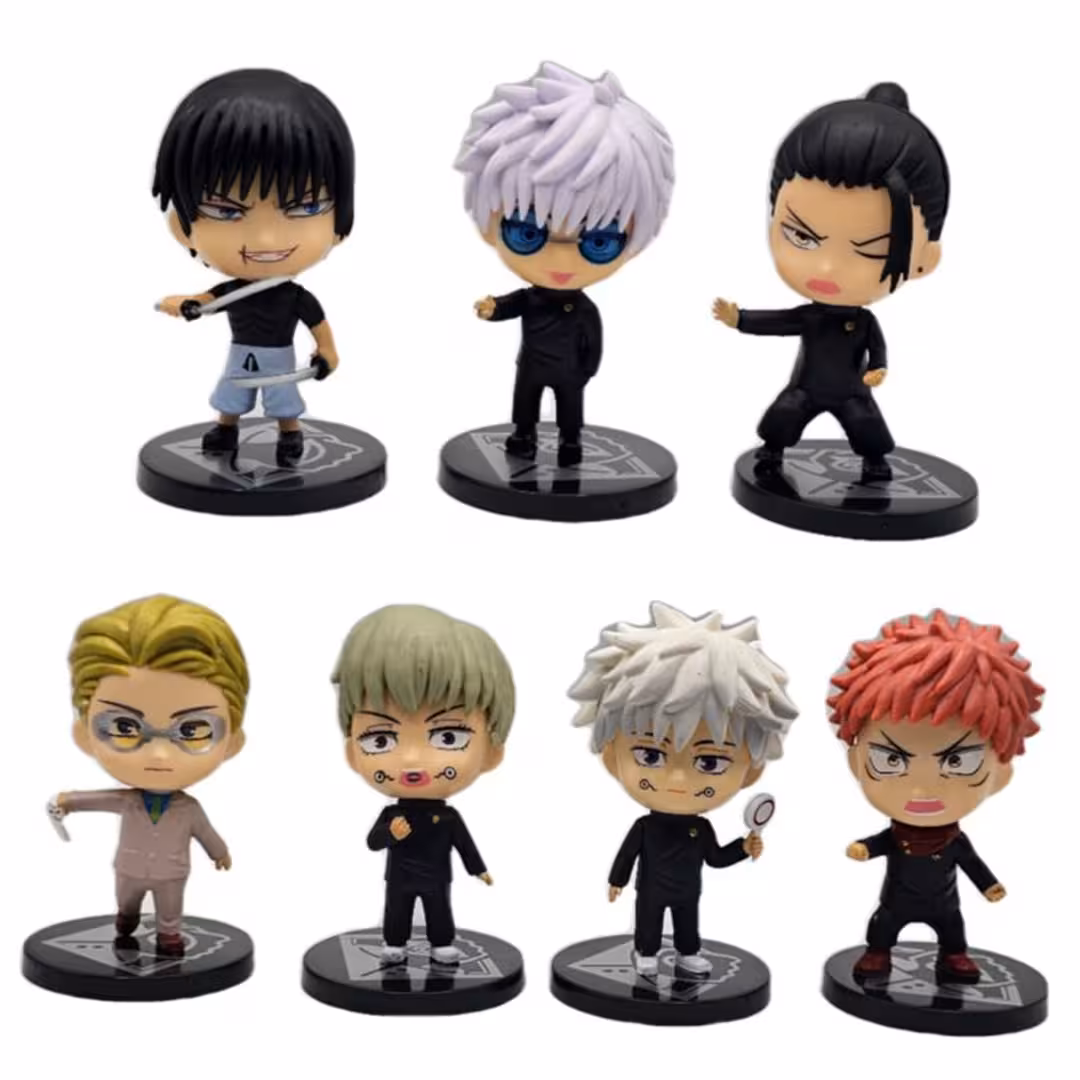 فیگور جوجوتسو کایسن Jujutsu Kaisen مجموعه 7 عددی
