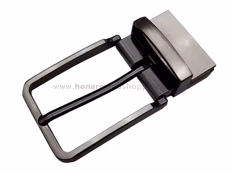 سگک کمربند زبانه دار چرخشی رنگ دودی سایز 3.5