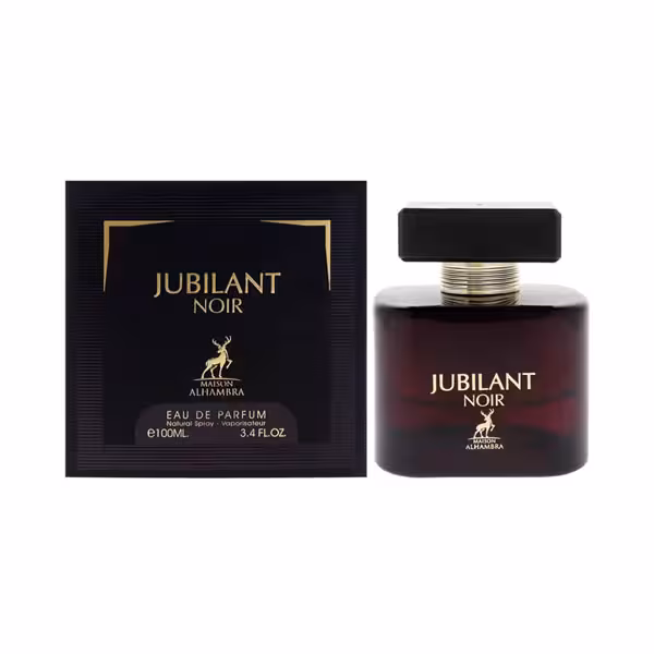 ادکلن الحمبرا ورسنسیا نویر (جوبیلنت نویر Jubilant Noir) زنانه حجم 100 میلی لیتر