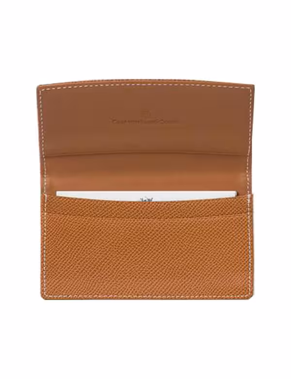 فابرکاستل جای کارت گراف فون قهوه ای 118884 GRAF VON FABER-CASTELL Brown Card Slot