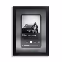 تابلو خواننده طرح موزیک پلیر TV Off کندریک لامار کد PF-20390
