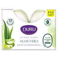 صابون بهداشتی دورو مدل Hydro Pure با رایحه آلوئه ورا، بسته 4 عددی