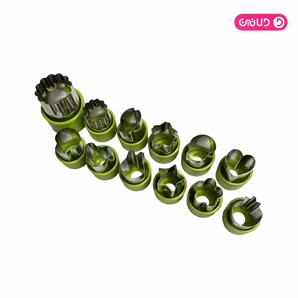 ست کاتر صورتی 6تایی چینی