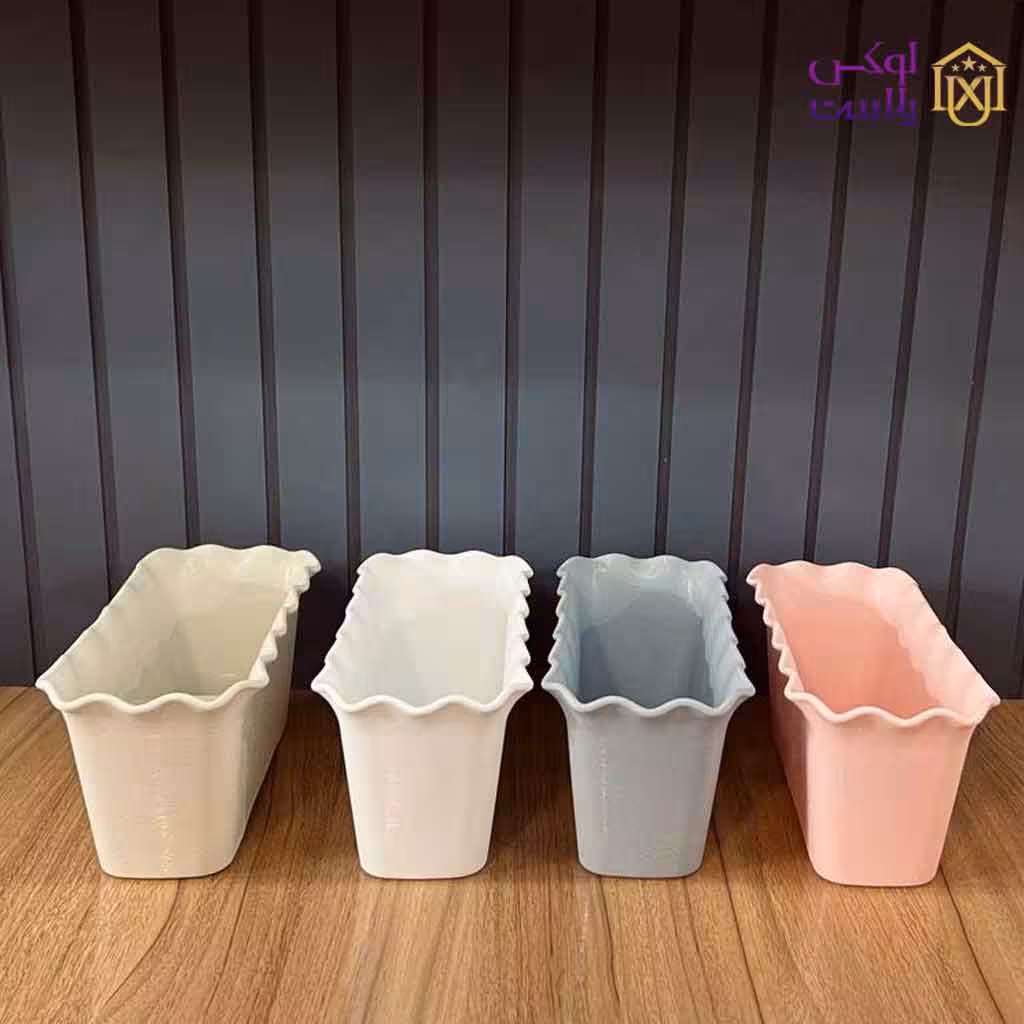 گلدان ساحل مستطیل لیمون در 2 سایز