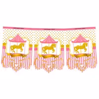 ریسه تم تولد کراسل دخترانه