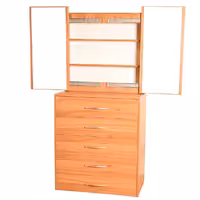 آینه و دراور لمکده مدل Rl