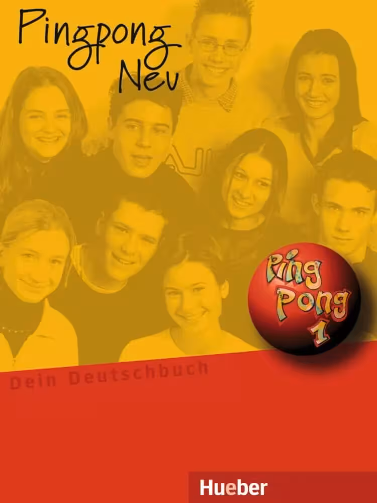 پینگ پونگ 1 | کتاب آلمانی Pingpong Neu 1 (Lehrbuch Arbeitsbuch)