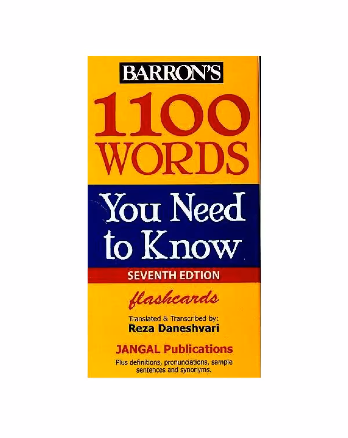 1100Words You Need to Know 7th Flash cards (فلش کارت)