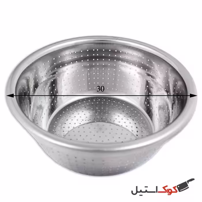 آبکش استیل ورق ضخیم دهنه 30