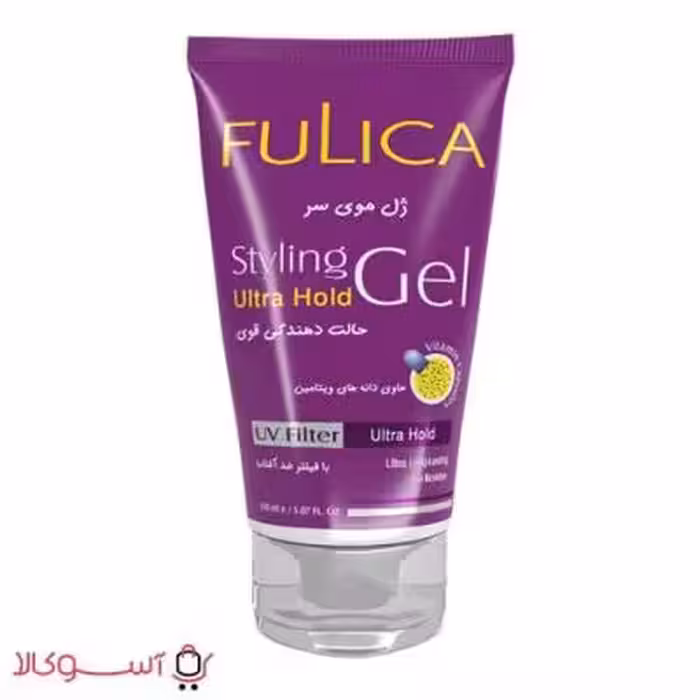 ژل مو حالت دهنده فولیکا مدل ultra hold حجم 150 میل