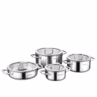 سرویس قابلمه 8 پارچه استیل  کرکماز مدل Aura A2794