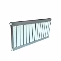 رادیاتور آلومینیومی هاتیپس مدل کلاسیک 120cmسفید نقره ای