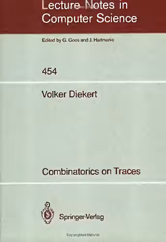 خرید و دانلود نسخه کامل کتاب Combinatorics on Traces