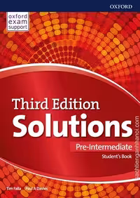 Solutions 3rd Pre Intermediate SB+WB+DVD