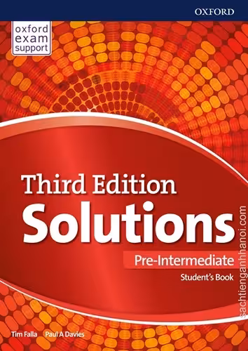 Solutions 3rd Pre Intermediate SB+WB+DVD