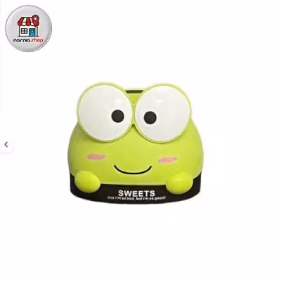 جعبه دستمال کاغذی قورباغه