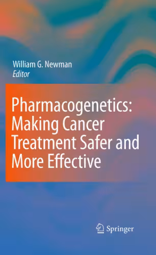 خرید و دانلود نسخه کامل کتاب Pharmacogenetics: Making cancer treatment safer and more effective