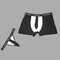 ست شورت کراواتی زن و مرد Calvin Klein کد M114K