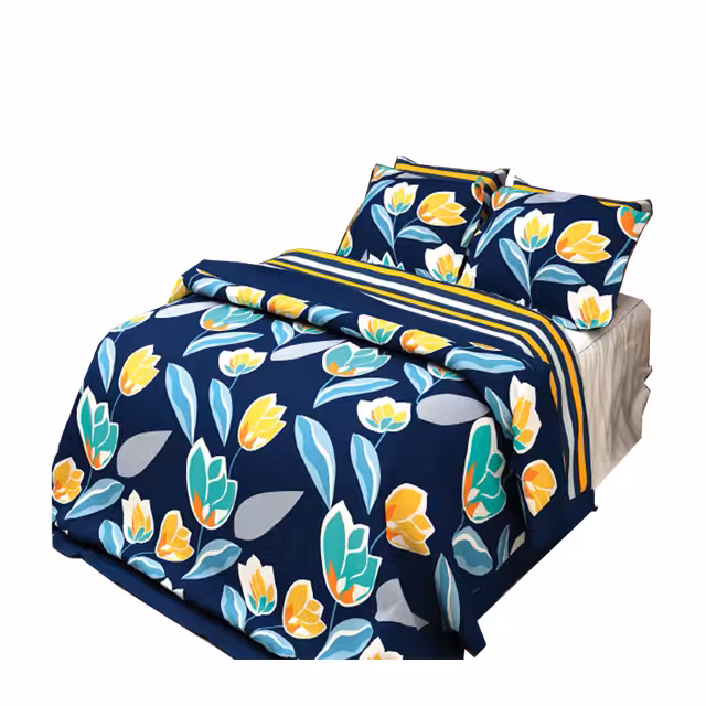 سرویس روتختی یک نفره کارینا 6 تکه مدل Tulips A