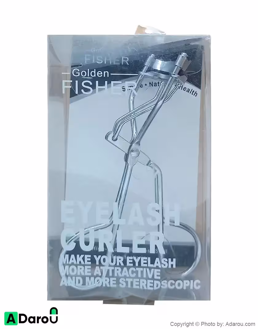 فرمژه  مدل G17005 (دسته فلزی نقره ای) گلدن فیشر