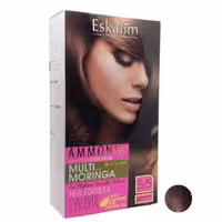 کیت رنگ مو اسکالیم سری collagen keratin شماره 5.5 حجم 100 میلی لیتر رنگ قهوه ای طلایی روشن