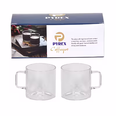 لیوان مدل Caffeepat بسته 2 عددی