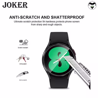 محافظ صفحه نمایش نانو جوکر مدل NJK مناسب برای ساعت هوشمند سامسونگ Galaxy Watch Active 40mm بسته دو عددی
