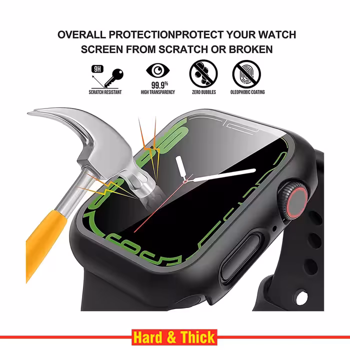 محافظ صفحه نمایش نانو هارد اند تیک مدل NHT مناسب برای ساعت هوشمند میبرو C2 بسته دو عددی