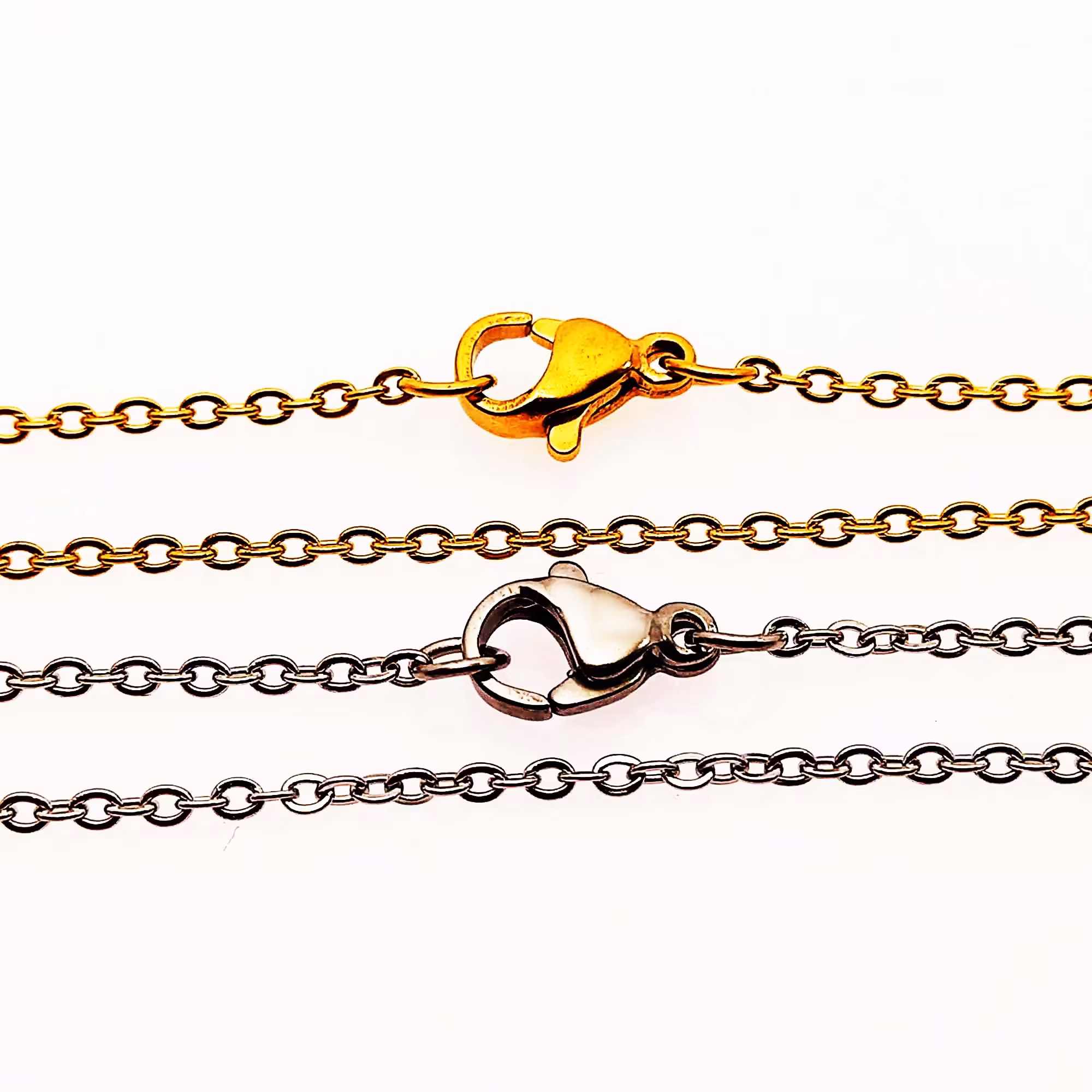 گردنبند طرح قلب مدل 465GAMZ مجموعه 2 عددی