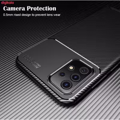 کاور آیرون من مدل AUTO FOCUS مناسب برای گوشی موبایل سامسونگ Galaxy A33 5G  به همراه قلم لمسی