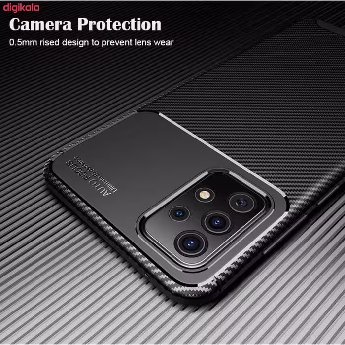 کاور آیرون من مدل AUTO FOCUS مناسب برای گوشی موبایل سامسونگ Galaxy A33 5G  به همراه قلم لمسی