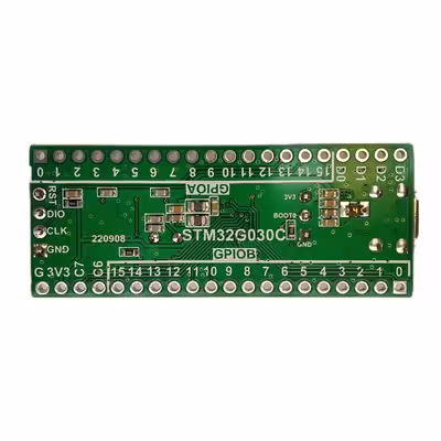 برد توسعه مدل STM32G030C8T6 